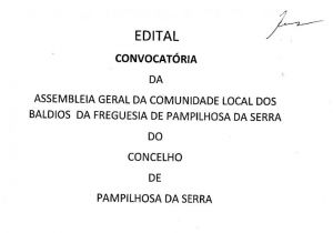 Edital Convocatória