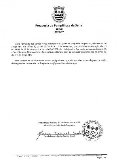 Edital 2025/17
