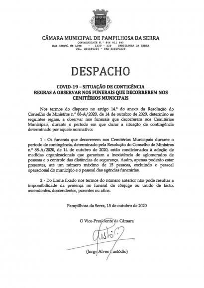 Despacho- COVID-19