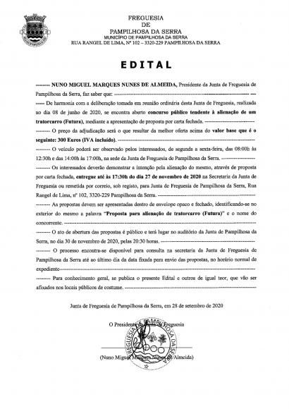 Concurso Público Tratorcarro (Futura)