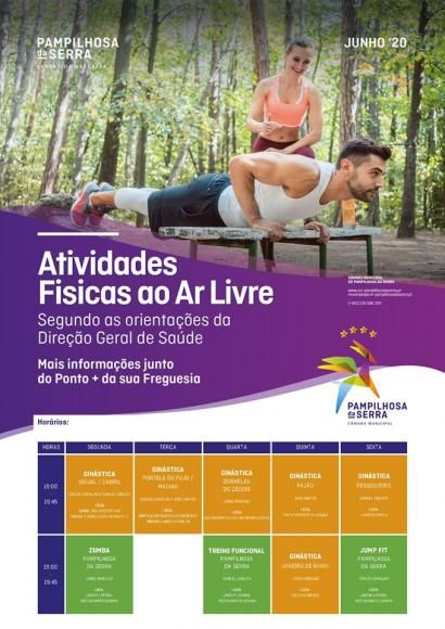 Sessões de atividade física ao ar livre