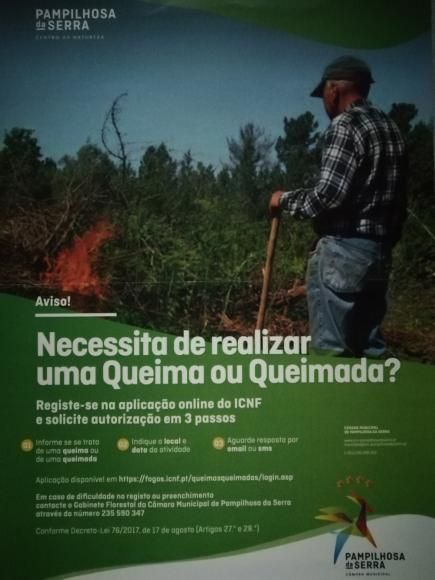 Necessita de realizar uma Queima ou Queimada?