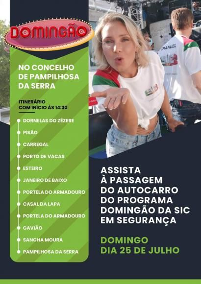 programa domingão da sic